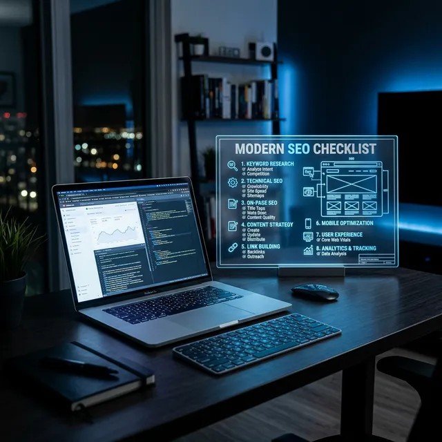 Checklist SEO 2026 : les 50 points essentiels (PDF inclus)