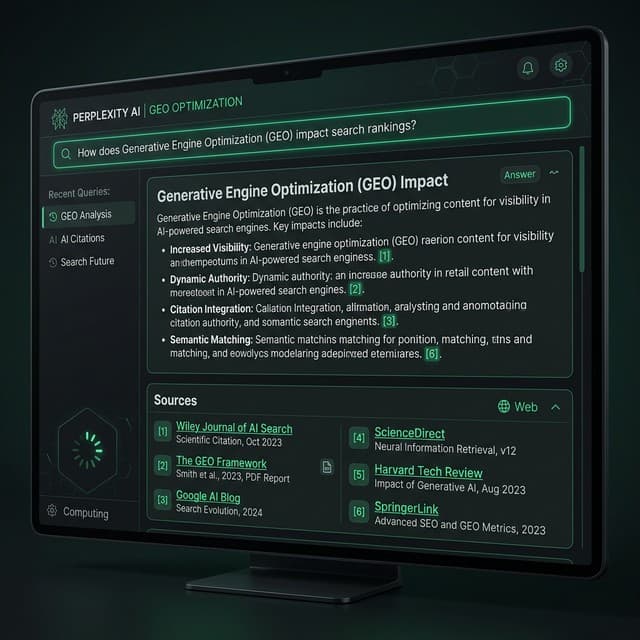Comment apparaître sur Perplexity SEO et GEO en 2026